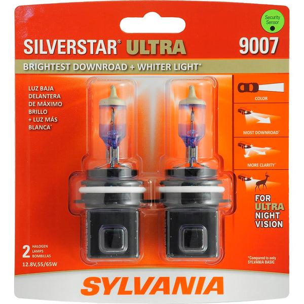Sylvania SilverStar Ultra Halogen Headlight Bulbs (MPN: 35618)