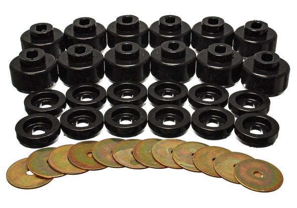 Energy Suspension Body Mount Bushings (MPN: 3.4156G)