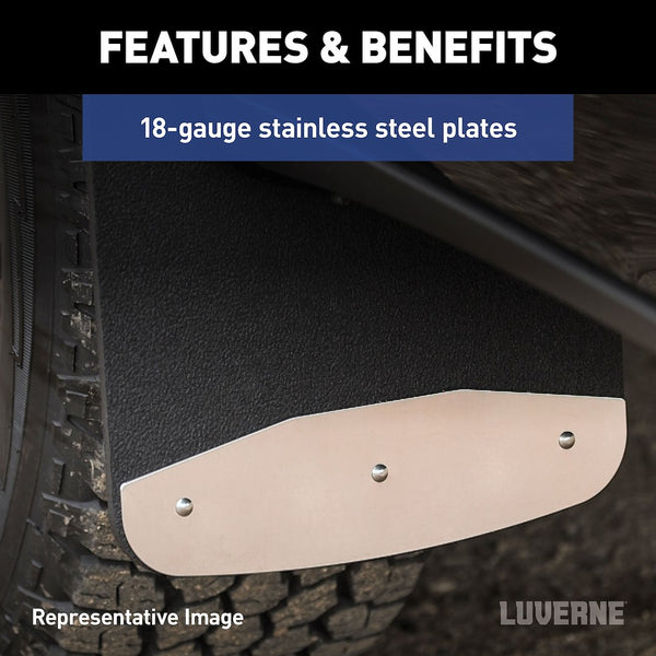 Luverne Textured Rubber Mud Guards (MPN: 259924)