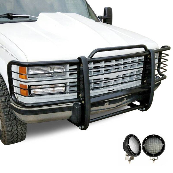 Black Horse Grille Guard Kit (MPN: 17GJ23MA-PLFB)