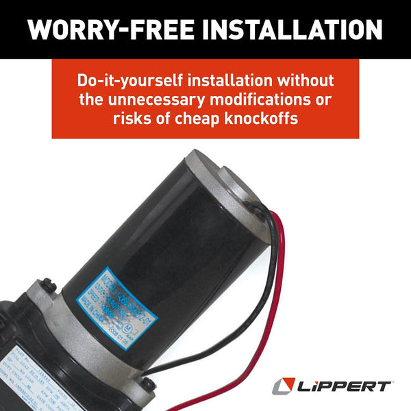 Lippert Components Trailer Landing Gear Motor (MPN: 141893)