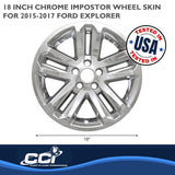 Coast To Coast Impostor Wheel Skin 18 Inch (MPN: IWCIMP370X)