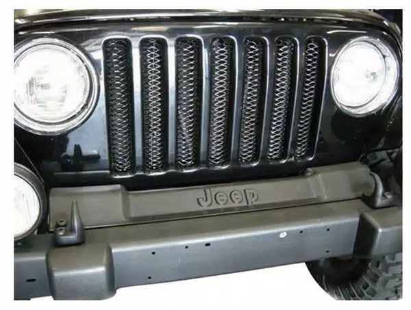 Rampage Jeep Wrangler 3D Mesh Grille (MPN: 86513)