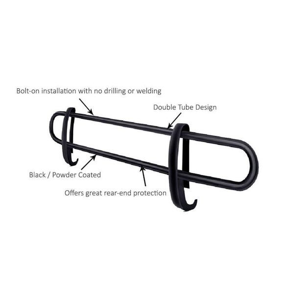 Black Horse Off Road Double Tube Bumper Guard (MPN: 8D93947A)