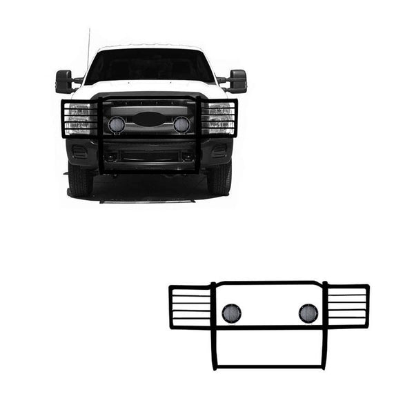 Black Horse Grille Guard Kit (MPN: 17FB26MA-PLFB)