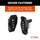 Curt 4-Way Flat Magnetic Connector Adapter (MPN: 58306)