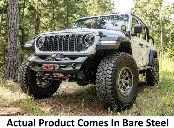 Fab Fours Ghost Stubby Front Winch Bumper (MPN: JL24-B5151-B)