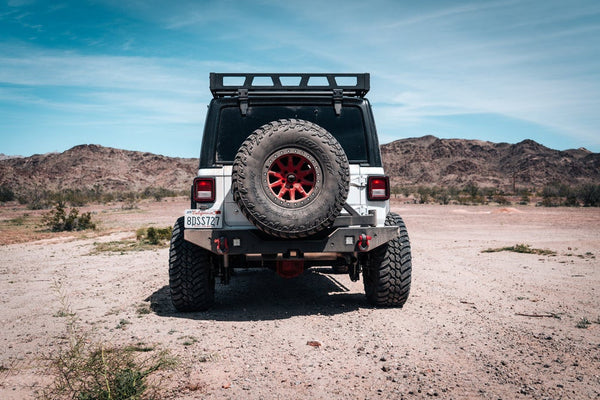 Body Armor Spare Tire Carrier (MPN: 5298)