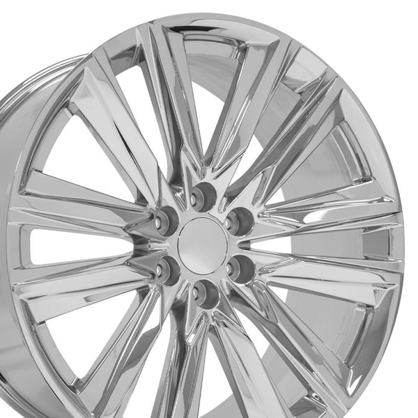 OE Wheels CA91 Chrome Plated Wheel (MPN: CA91-24100-6550-28C)
