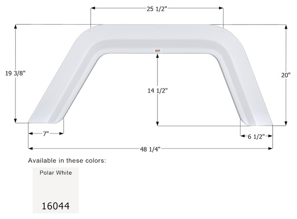 Icon Fender Skirt for Winnebago Minnie Winnie (MPN: 16044)