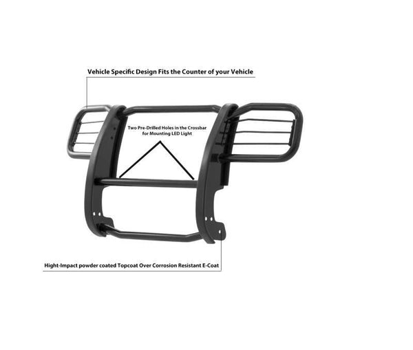 Black Horse Off Road Grille Guard (MPN: 17EH26MA)