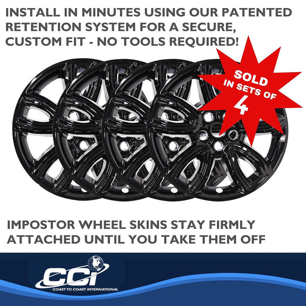 Coast To Coast Impostor Wheel Skin 18 Inch (MPN: IMP468BLK)