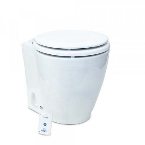 Marine Electric Toilet with Wooden Seat (MPN: 07-02-043)