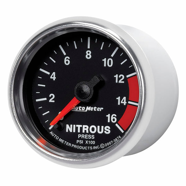 AutoMeter Gauge Nitrous Oxide Pressure (MPN: 3874)