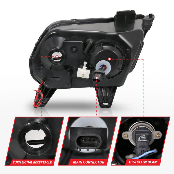 AnzoUSA Projector Headlight Assembly (MPN: 121323)