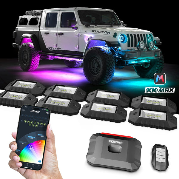 XKmax LED Rock Light Kit (MPN: MX-ROCK-STA)