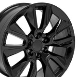 OE Wheels CV32 22 Inch Aluminum Wheel (MPN: CV32-22090-6550-28B)