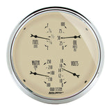AutoMeter Fuel Level Oil Pressure Voltmeter Water Temperature (MPN: 1819)