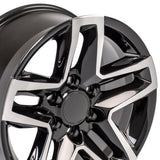 OE Wheels CV34B Aluminum Wheel (MPN: CV34B-18085-6550-26MB)
