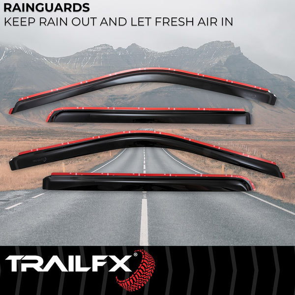 TrailFX TFX 4-PC Window Vents (MPN: 4975IC)