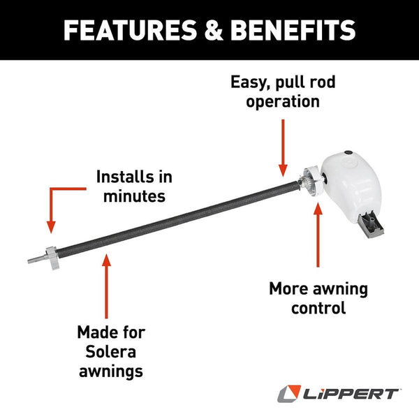 Lippert Components Awning Drive Head (MPN: 271181)