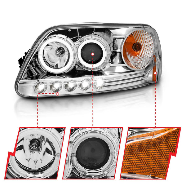 AnzoUSA Projector Headlight Assembly (MPN: 111032)