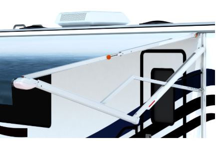 Carefree RV Awning Rafter Arm (MPN: 902822WHT)