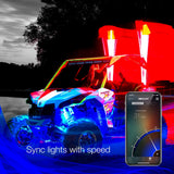 XK Glow 2nd Generation LED Whip Kit (MPN: XK-WHIPB-ADV-DM)