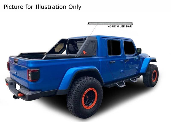 Black Horse Off Road Vigor Truck Bed Bar (MPN: VIRB09B-KIT)