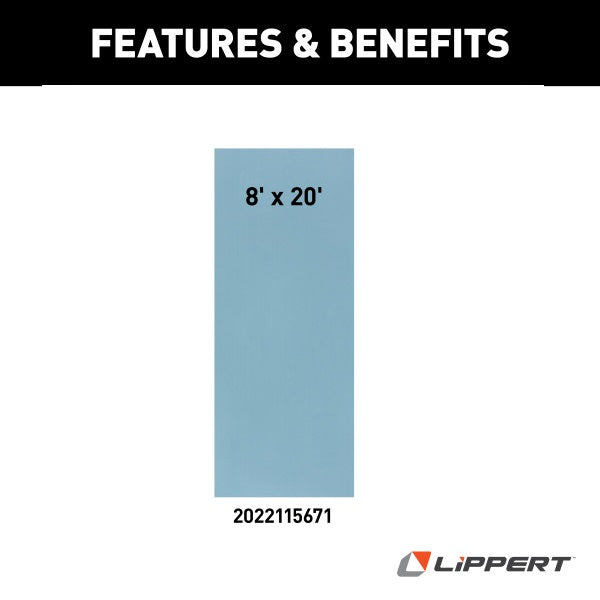 Lippert Outdoor Patio Mat (MPN: 2022115671)