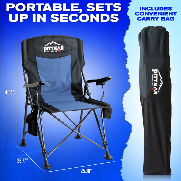 Portable Heated Camping Chair (MPN: PPI-HEAT_CHR)