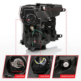 AnzoUSA Headlight Assembly (MPN: 111468)
