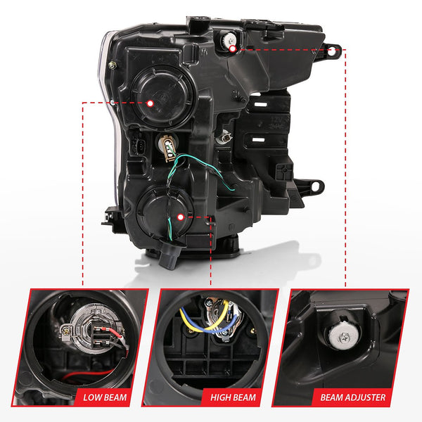 AnzoUSA Headlight Assembly (MPN: 111468)