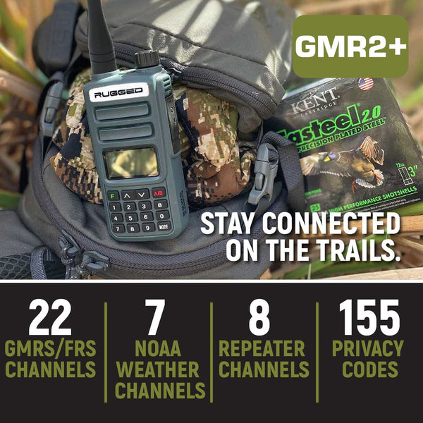 Rugged Radios GMRS Handheld Radio (MPN: GMR2-PLUS)