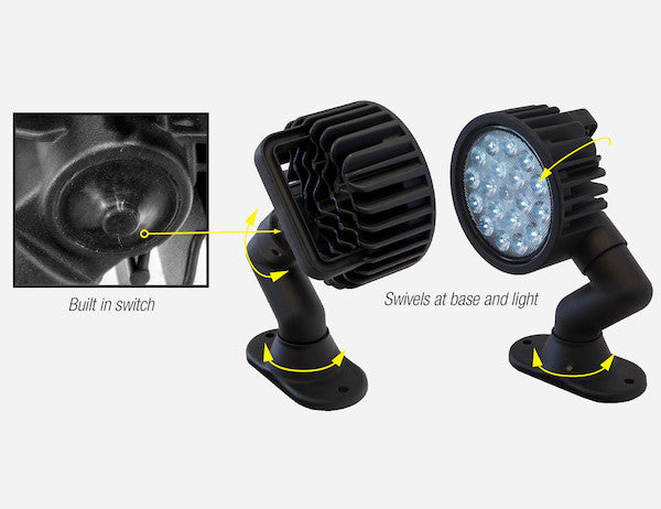 Buyers Products 5 Inch LED Articulating Flood Light (MPN: 1492145)
