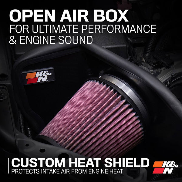 K&N Cold Air Intake System (MPN: 77-9043KP)
