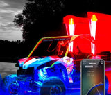 XK Glow Flagpole With LED Bulbs (MPN: XK-WHIPB)