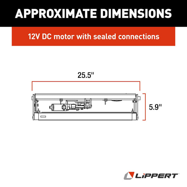Lippert Components Electric Folding Step (MPN: 3691461)