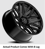 Torque Wheels 22 Inch Elite Wheel (MPN: TW409C-22118704-25)