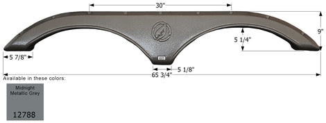 Icon Fender Skirt for Tandem Axle RVs (MPN: 12788)