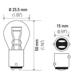 HELLA Miniature Halogen Turn Signal Light Bulb (MPN: 1157)