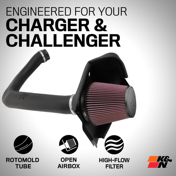 K & N Filters Cold Air Intake System (MPN: 57-1564)