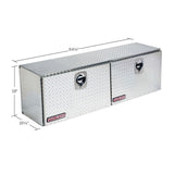 Weather Guard Aluminum Diamond Tread Tool Box (MPN: 365-0-02)