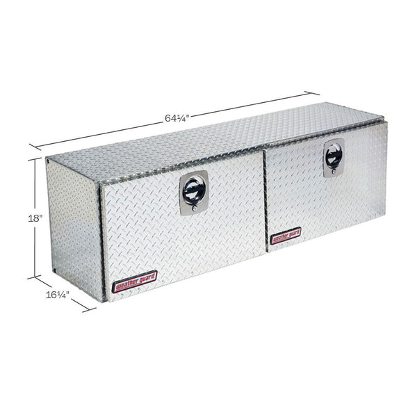 Weather Guard Aluminum Diamond Tread Tool Box (MPN: 365-0-02)