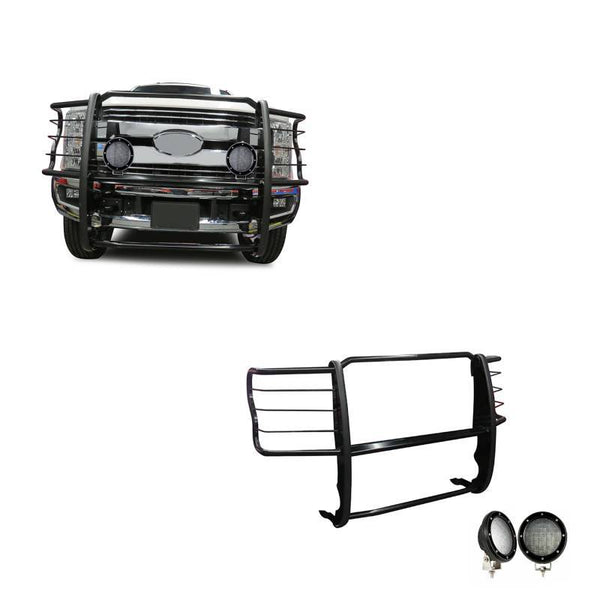 Black Horse Grille Guard Kit (MPN: 17FB28MA-PLFB)