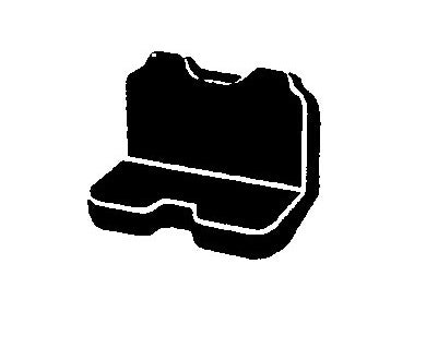 Fia Wrangler Bench Seat Cover (MPN: TRS47-21 GRAY)