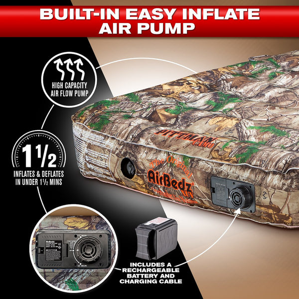 Rear Seat Air Mattress for JEEP, SUV, and Crossover Vehicles (MPN: PPI-CMO_XUV)