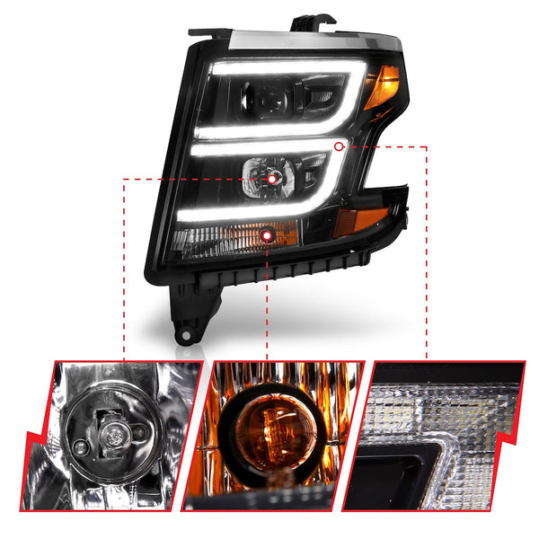 AnzoUSA Headlight Assembly (MPN: 111492)