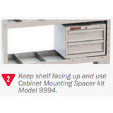 Weather Guard Shelf Mounting Bracket (MPN: 9994  MOUNTING KIT)