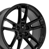 OE Wheels DG23 Gloss Black Aluminum Wheel (MPN: DG23-20090-5115-18B)